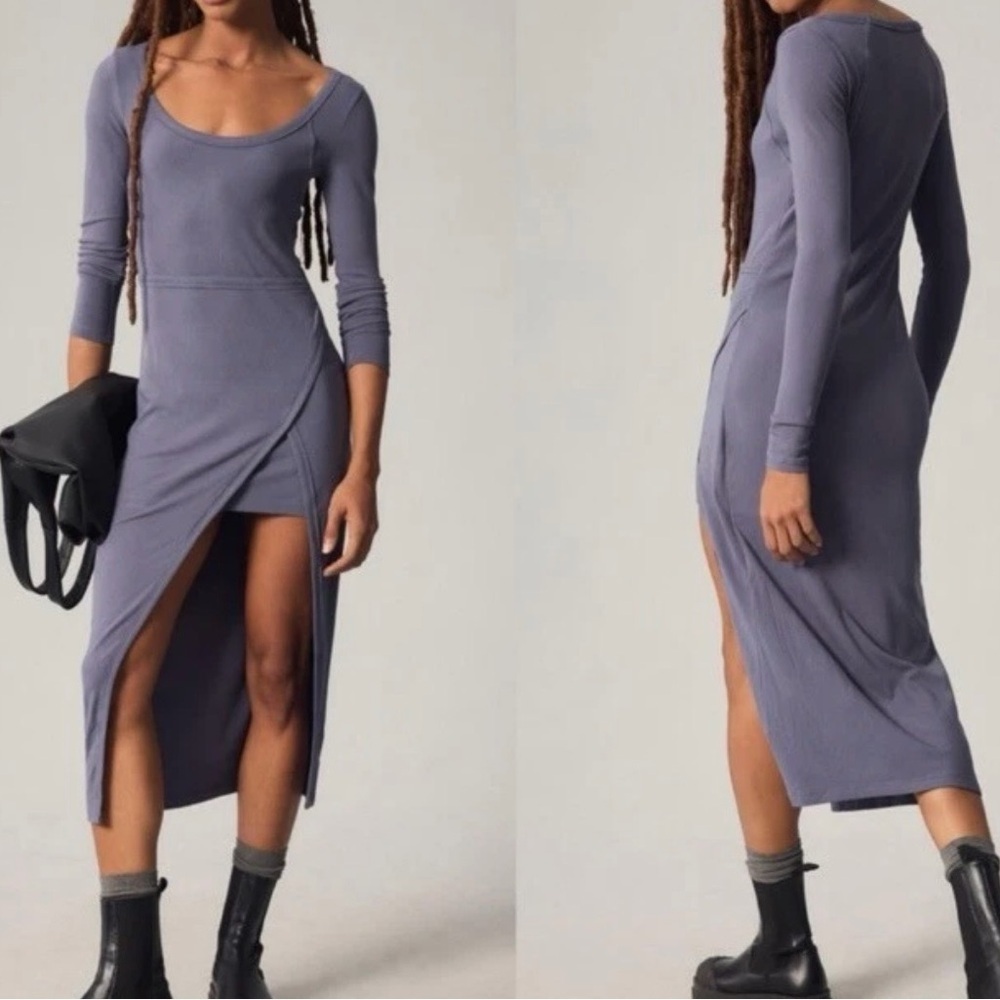 Daily Practice by Anthropologie Wrap Midi Dress - Size XL